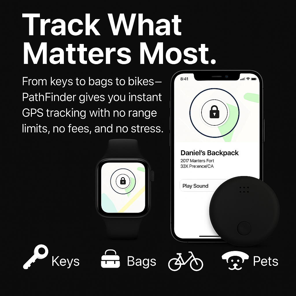 PathFinder™ Smart GPS Locator – Global Tracking, Zero Fees