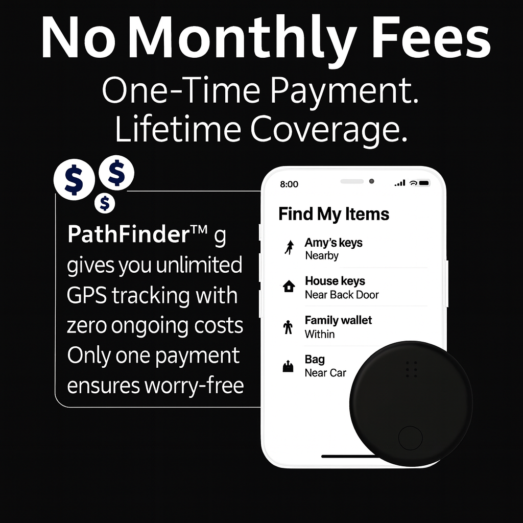 PathFinder™ Smart GPS Locator – Global Tracking, Zero Fees