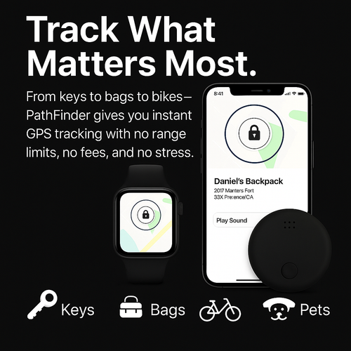 PathFinder™ Smart GPS Locator – Global Tracking, Zero Fees