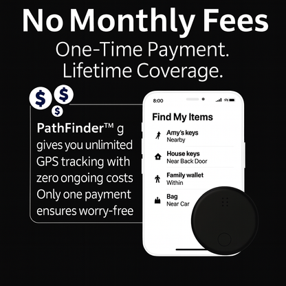 PathFinder™ Smart GPS Locator – Global Tracking, Zero Fees